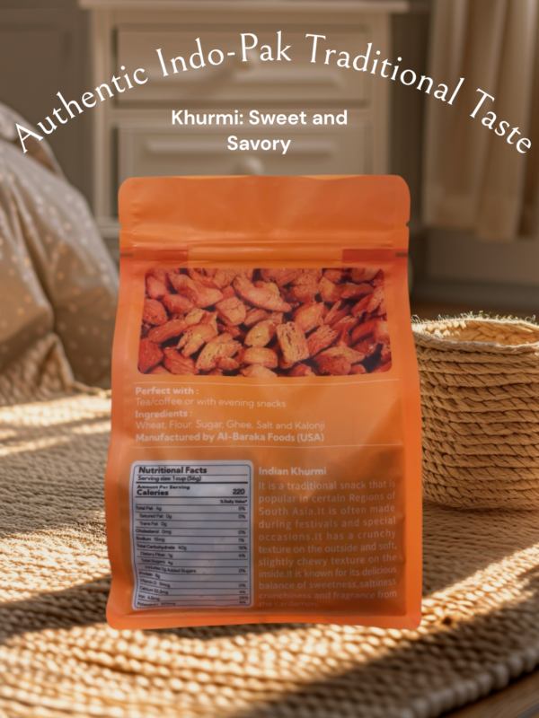 AL-Baraka Food- Indian Khurmi (Sweet and Savory) 500gm - Image 4