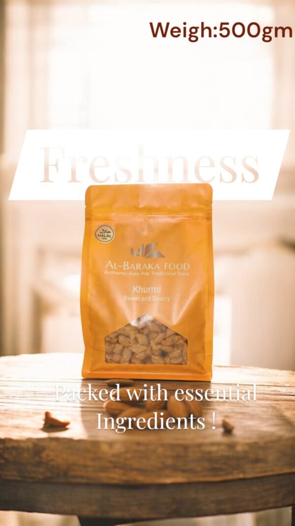 AL-Baraka Food- Indian Khurmi (Sweet and Savory) 500gm - Image 3